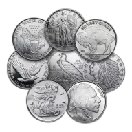 1/4 oz Silver Round Various Mints