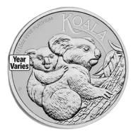 1/10 Oz Platinum Australia Koala - BU (Random Year)