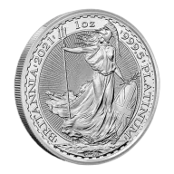 1 oz British Platinum Britannia Coin (Random Year)