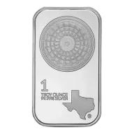 1 oz Texas Mint Silver Bar (New)