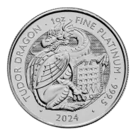 1 oz Tudor Beasts Platinum Coin