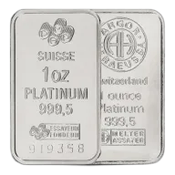 1 oz Platinum Bar (Varied Condition, Any Mint)