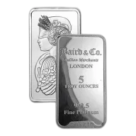 Pre-Owned 5 oz Platinum Bar