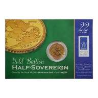 Half Sovereign Gold Coin