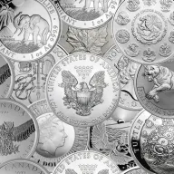 Random Coin 1 oz Silver Coin BU Random Year