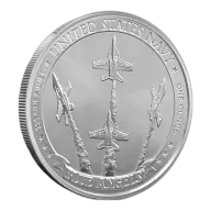1 oz United States Navy Blue Angels Silver Round (New)