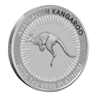 2025 1 oz Australian Platinum Kangaroo Coin (BU)