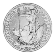 1 oz Britannia Platinum Coin