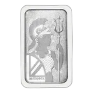 Platinum Britannia 100g Bullion Bar - Pre-Owned