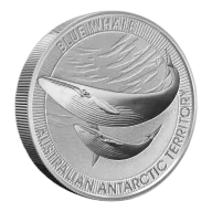 2022 1.5 oz Australian Blue Whale Silver Coin