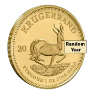 1 oz South African Mint Krugerrand Gold Coin