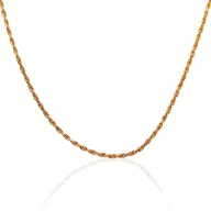 Nebü 15.6g 22K 2.3mm 18 inch Rope Chain