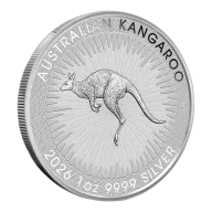2026 1 oz Australian Silver Kangaroo Coin (BU)