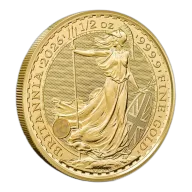 2026 1/2 oz British Gold Britannia Coin (BU)