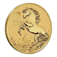 2026 1/20 oz Australian Gold Lunar Horse Coin (BU)