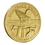 1/4 oz Humpback Whale Gold Coin