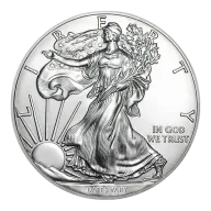 1 oz Silver American Eagle Coin - (Date Varies)