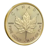 2026 1/4 oz Canadian Gold Maple Leaf Coin (BU)