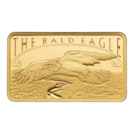 5 Gram PAMP Suisse America The Free Bald Eagle Gold Bar (New w/ Assay)