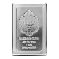 1 Kilo Scottsdale Stacker Silver Bar (New)