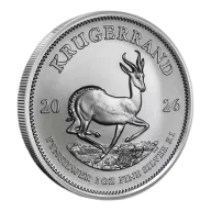 2026 1 oz South African Silver Krugerrand Coin (BU)