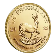 2026 1/4 oz South African Gold Krugerrand Coin (BU)