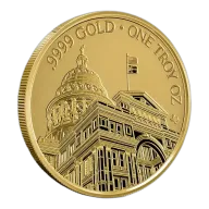 1 oz Texas Gold Round