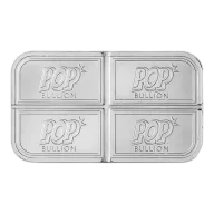 1 oz Pop Bullion Silver Divisible Bar (New)