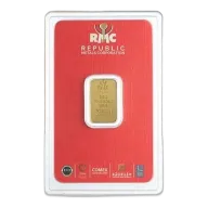 2.5 Gram Gold Bar (Inc. Assay Card) (Circulated) - Assorted Brands