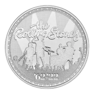 2022 Music Legends Series - Rolling Stones 1 oz .999 Fine Silver Coin BU