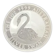 2021 Australia 1oz Silver Swan