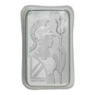 The Royal Mint 100g Minted Silver Britannia Bullion Bar - Pre-Owned