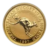 1997 Australia 1/2 oz Gold Nugget BU