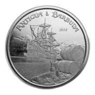 2018 Silver Antigua & Barbuda Rum Runner