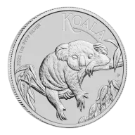 2022 1 oz Silver Australian Koala .9999 Fine BU - In Capsule
