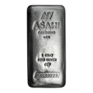 1 Kilo Silver Asahi Bar
