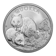 2022 1 oz Australia Quokka Silver Bullion Coin (Pre-Owned in Good Condition)