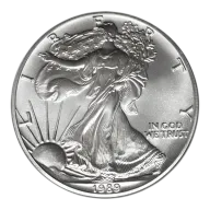 1989 $1 American Silver Eagle 1 oz Brilliant Uncirculated
