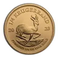 1/4 oz South African Mint Krugerrand Gold Coin
