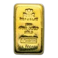 Pre-Owned 5 oz Gold Bar