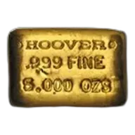 5 oz Gold Bar - Hoover & Strong