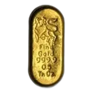 1/2 oz Gold Bar - Merrill Lynch