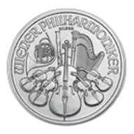 2012 Austria 1 oz Silver Philharmonic BU