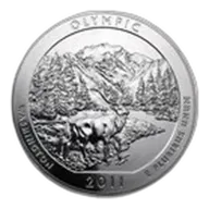 2011 5 oz Silver ATB Olympic National Park, WA