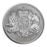 2022 Great Britain 1 oz Silver The Royal Arms BU (Damaged)