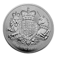 2021 Great Britain 10 oz Silver The Royal Arms BU