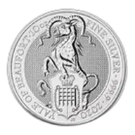 2020 Great Britain 10 oz Silver Queen's Beasts The Yale