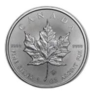 2021 Canada 1 oz Silver Maple Leaf BU