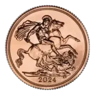 2024 Gold Bullion Sovereign Coin