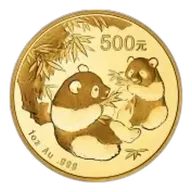 1 oz Panda Gold Coin